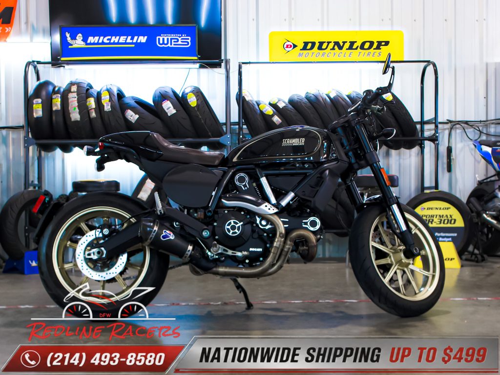 2018 DUCATI SCRAMBLER CAFE RACER - DFW Redline Racers